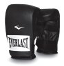 Перчатки снарядные профессиональные Everlast, красные, черные, кожа (150000U)