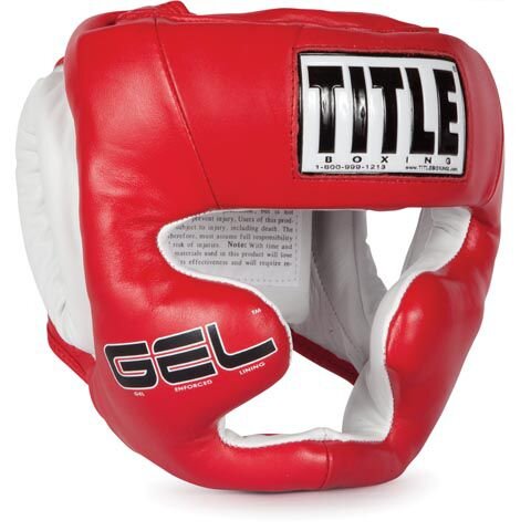 Шлем тренировочный TITLE Gel World Full-Face Training (GTHGF)