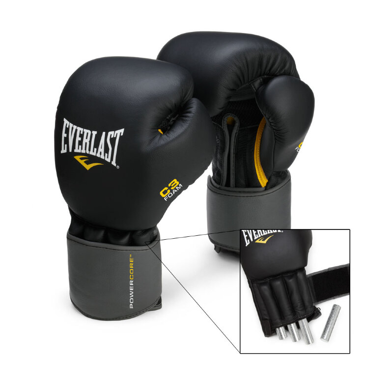 Снарядные перчатки с утяжелителями Everlast C3 Pro Weighted Heavy Bag Gloves (121101)