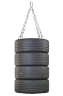 Боксерский мешок из покрышек (шин) Boxing Tyre Punching Bag (TRBG)