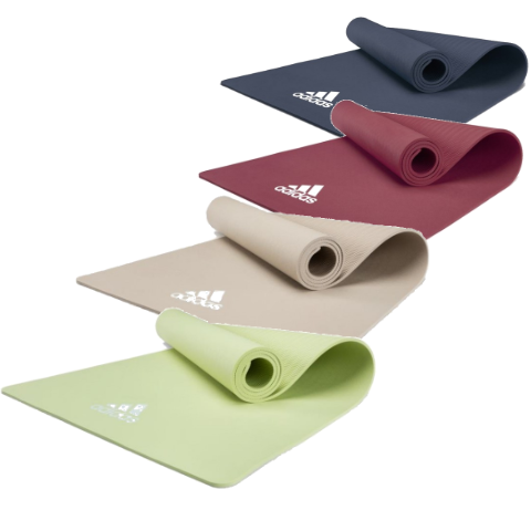 Коврик (мат) для йоги Adidas, цвета разные (ADYG-10100MR)