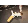 Манекен борцовские одноногий Sportana, кожа 120-180 см (МОД)