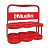 Кронштейн для 6 бутылок емкостью 0,946л Bottle Carrier MUELLER (919111)(черный/красный)