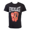 Футболка Everlast Logo Protex Gloves, белая, черная (RE0041)
