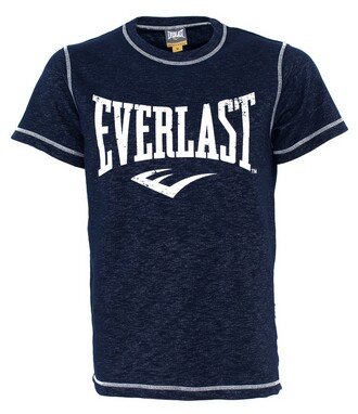 Футболка Everlast Gym, темно-синяя, черная (RE0021)