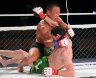 Перчатки для смешанных единоборств Clinch M1 Global Official Fight Gloves бело-красно-черные (С688)