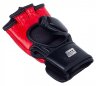 Перчатки для смешанных единоборств Clinch M1 Global Official Fight Gloves бело-красно-черные (С688)