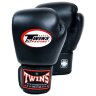 Перчатки боксерские Twins BGVL-3 для муай-тай, синие, красные, черные