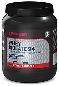Протеин Sponser Whey ISOLATE 94 (850 гр) (ваниль)