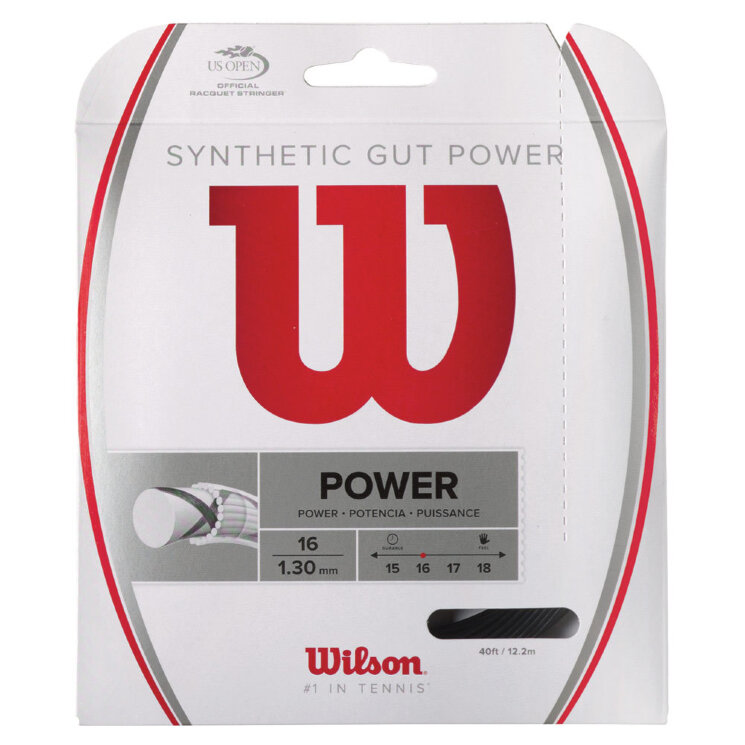 Теннисные струны Wilson Synthetic Gut Power 12 m WILSON